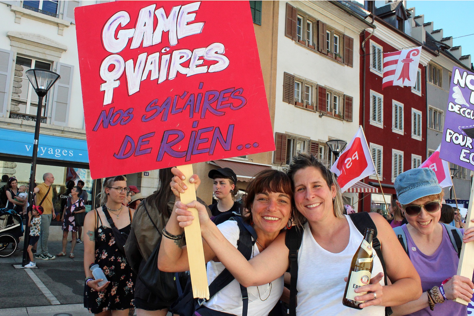 Manifestation du 14 juin à Delémont.