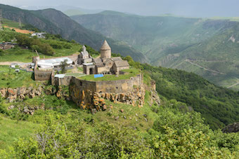 La monastère de Tatev, inscrit au patrimoine de l'Unesco.