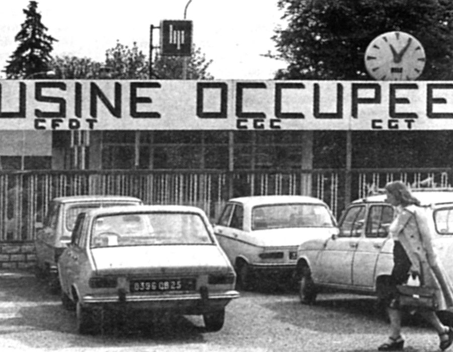 Lip, l’usine de Palente occupée, juin 1973.