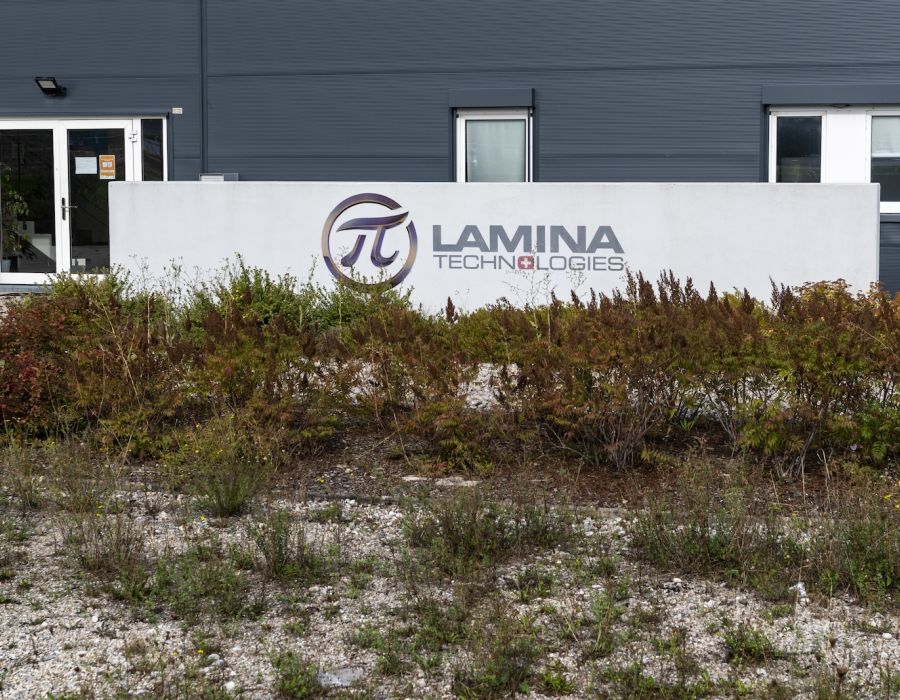 Site de Lamina Techologies SA.