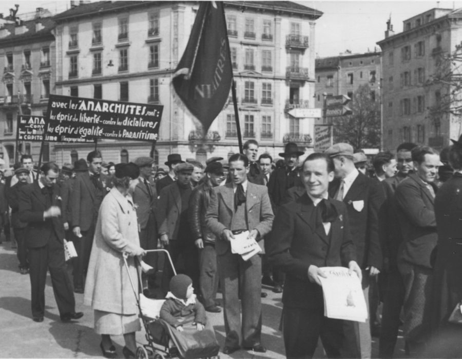 Manifestation du 1er Mai 1936.