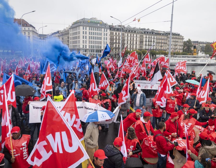 Manifestation de Genève.