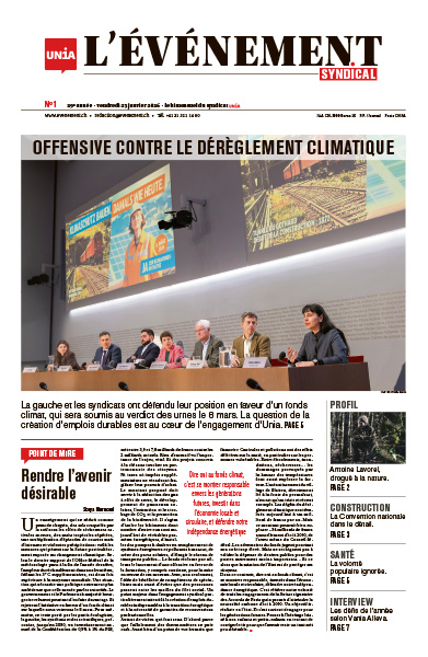 couverture du journal