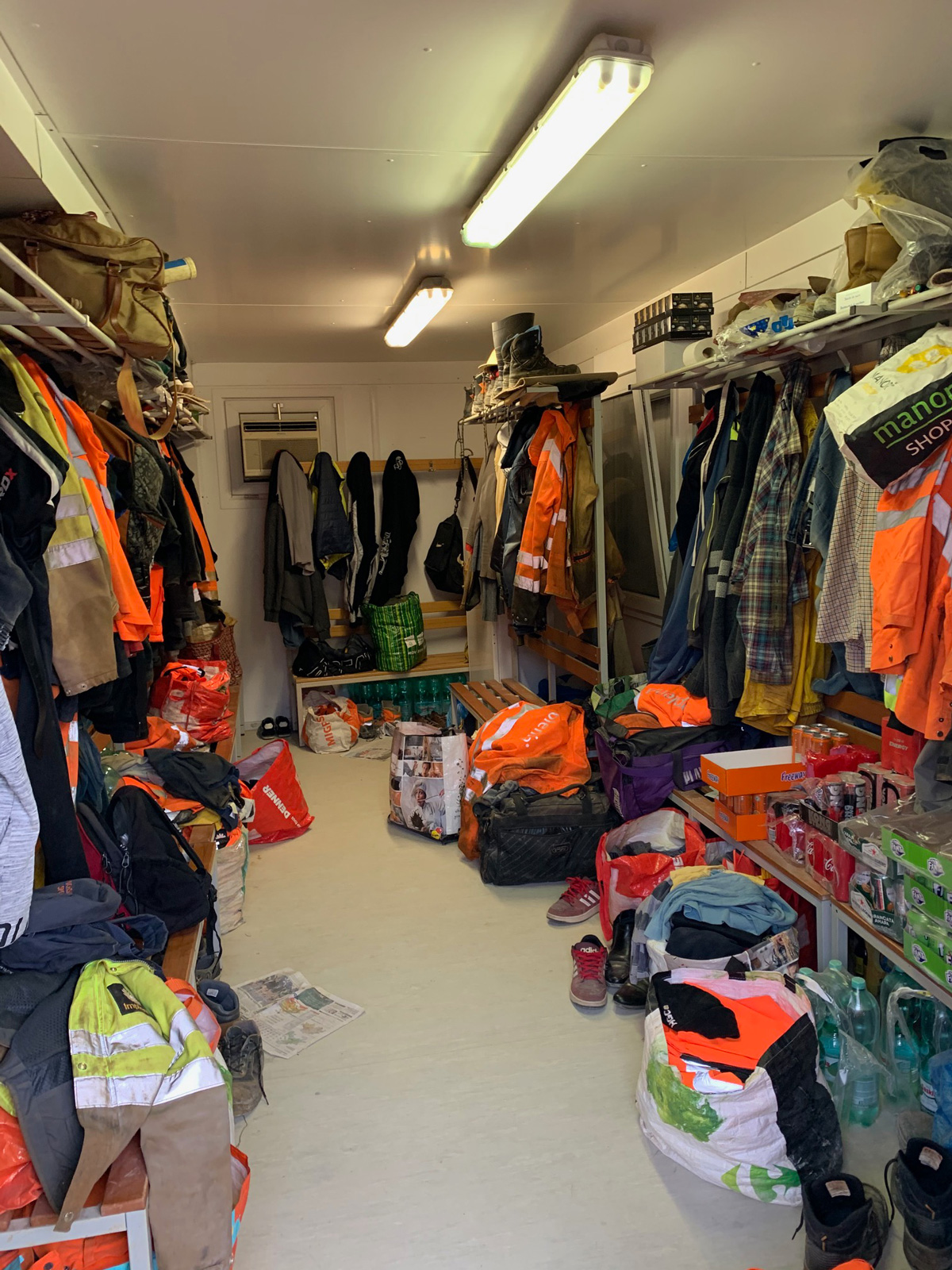 Conditions de travail sur les chantiers.