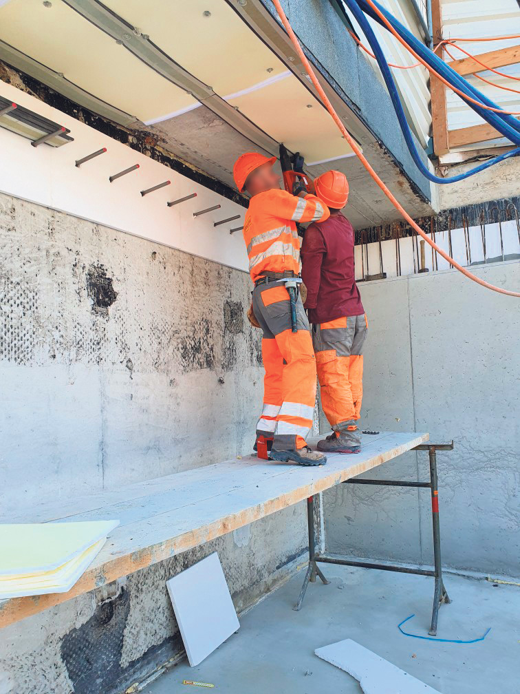 Conditions de travail sur les chantiers.