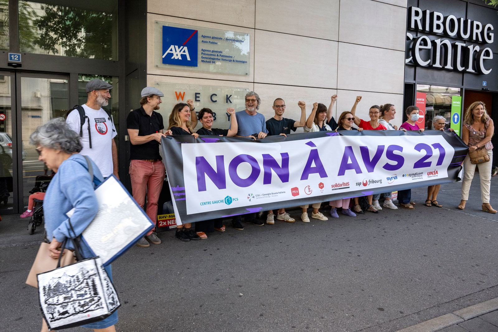 Action Ã  Fribourg