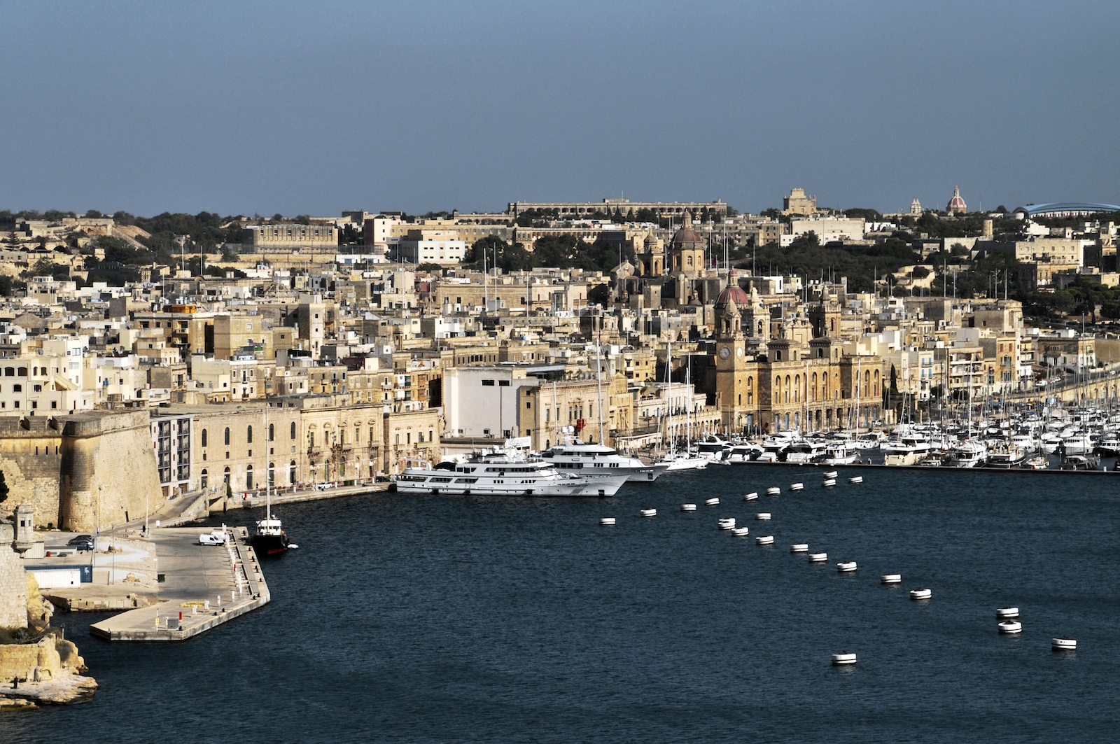 Vue sur La Vallette.