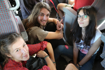 Juliette, Loris et Tania