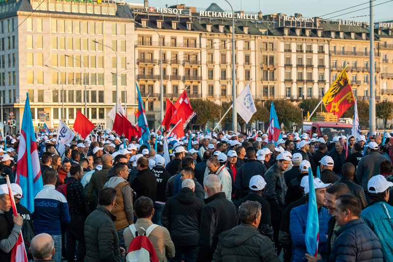 Les maçons genevois de retour sur le pont?