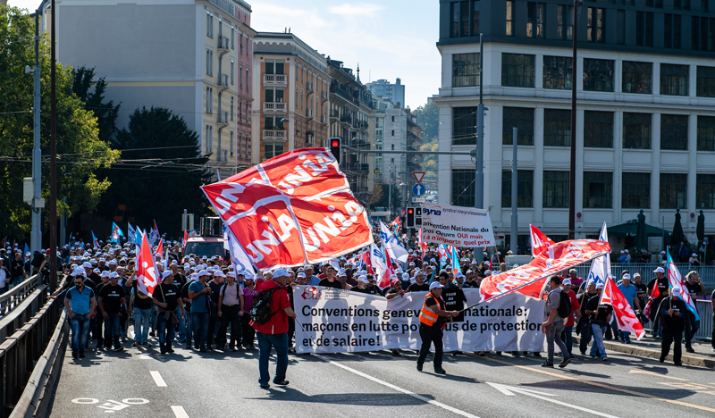 Les maçons genevois de retour sur le pont?