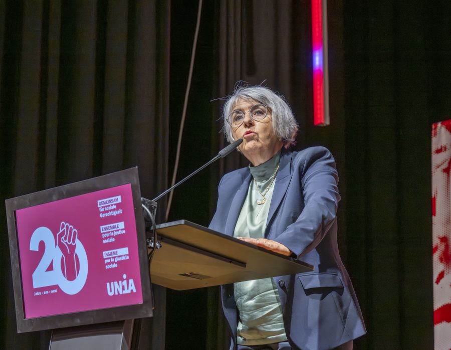 Personne à l'estrade