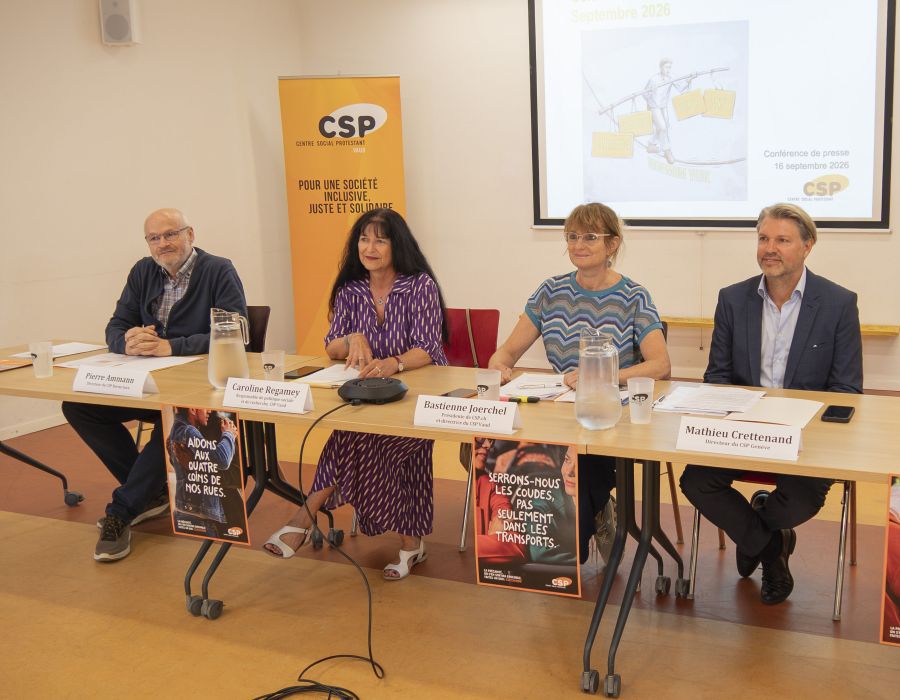 Conférence de presse des CSP