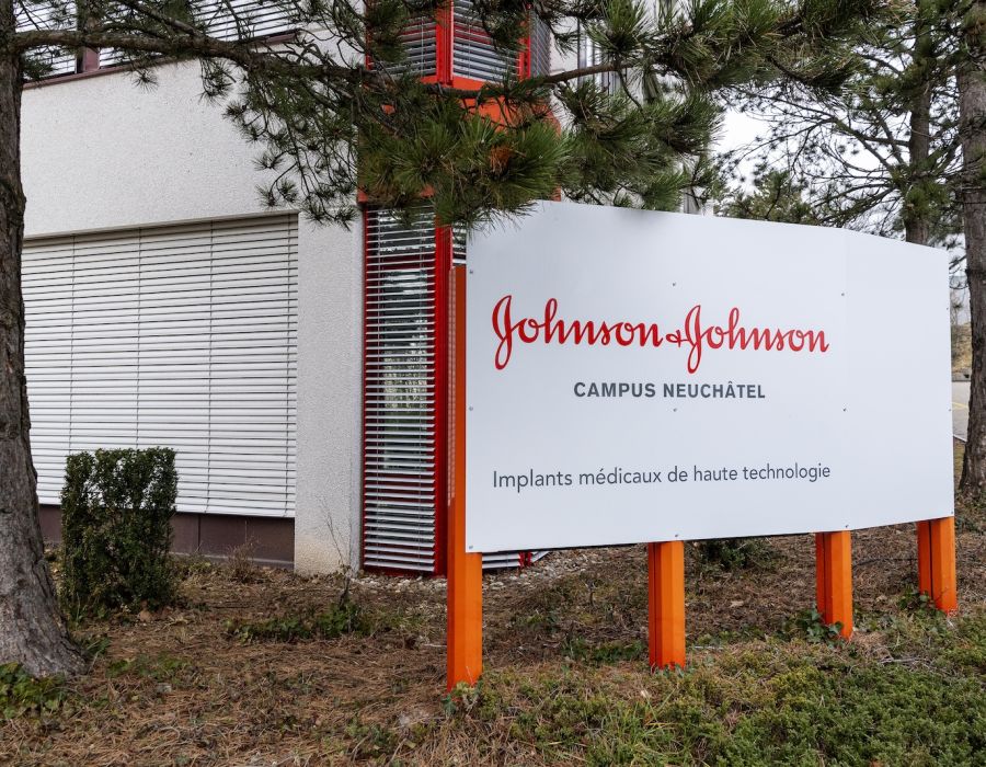 Siège de Johnson & Johnson à Neuchâtel.