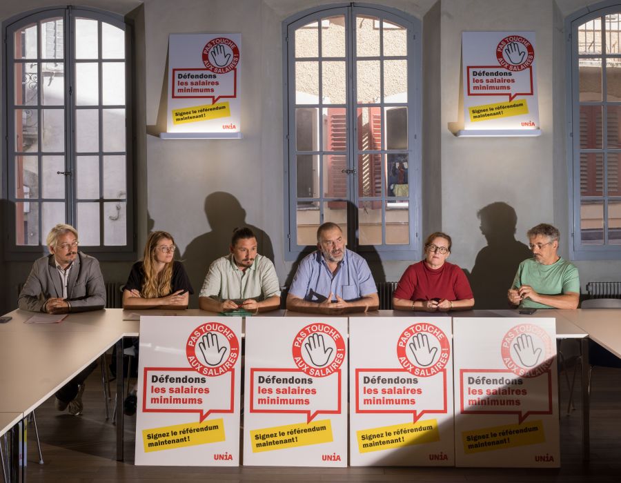 Syndicats et partis de gauche valaisans