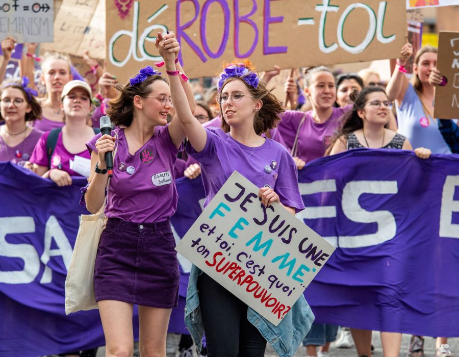 Grève féministe de 2019.