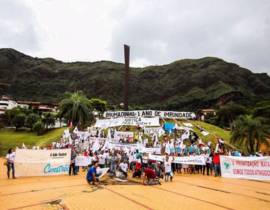 Une marche organisée par le Mouvement des personnes affectées par des ruptures de barrages (MAB) a réuni plus de 300 personnes du 20 au 25 janvier dernier.