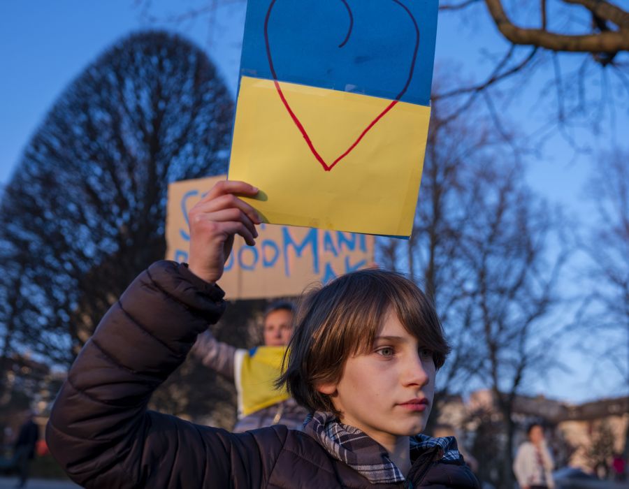 Manifestant ukrainien