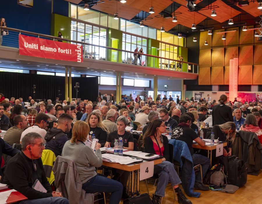 Délégués en plainière