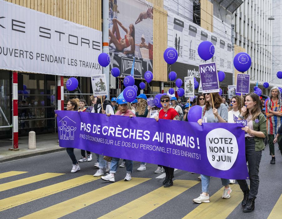 Manifestation du 1er Mai à Genève