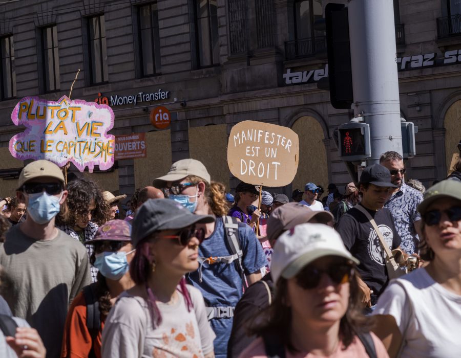 manif