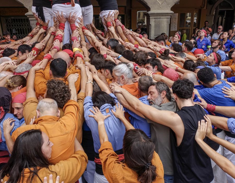 Groupe de castellers