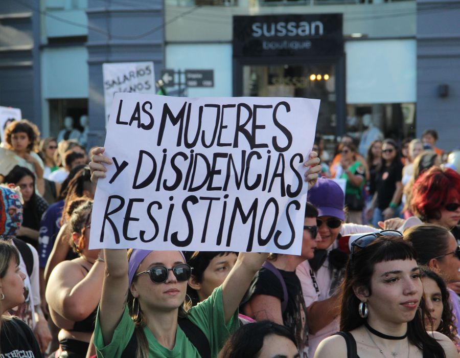 Manifestation femmes Argentine.