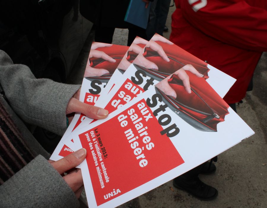 tract pour salaire minimum Jura