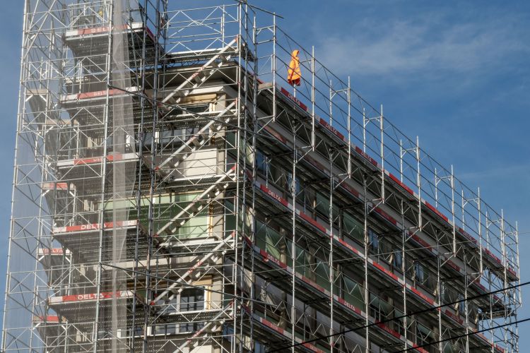 bâtiment en construction