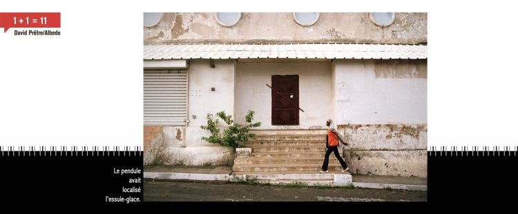 Le pendule avait localisé l'essuie-glace.